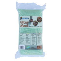 SuperFish Filter wool green 250 grams