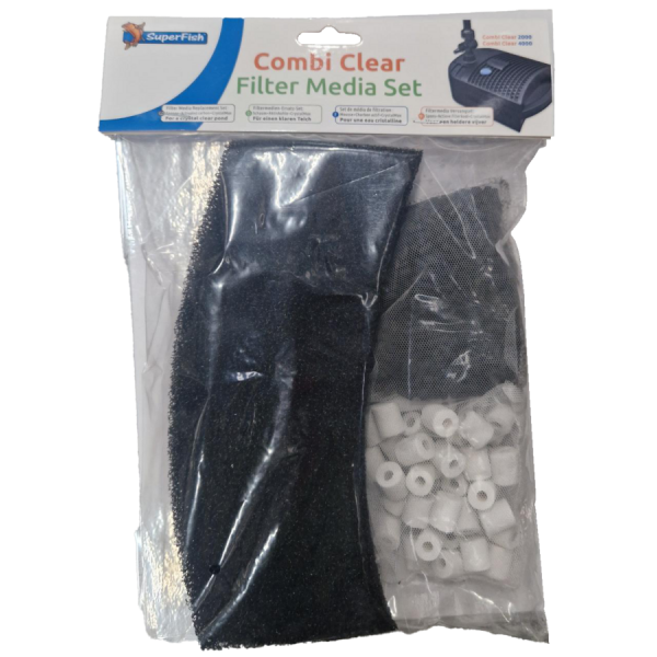 SuperFish Combi clear filter media set 2000-4000 06020760 SuperFish