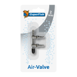 SuperFish Vanne d air en acier inoxydable 2 voies 08010065 SuperFish