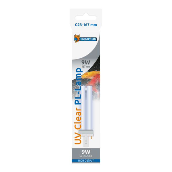 SuperFish UV-PL lamp 9 W G23-167 mm 06011015 SuperFish