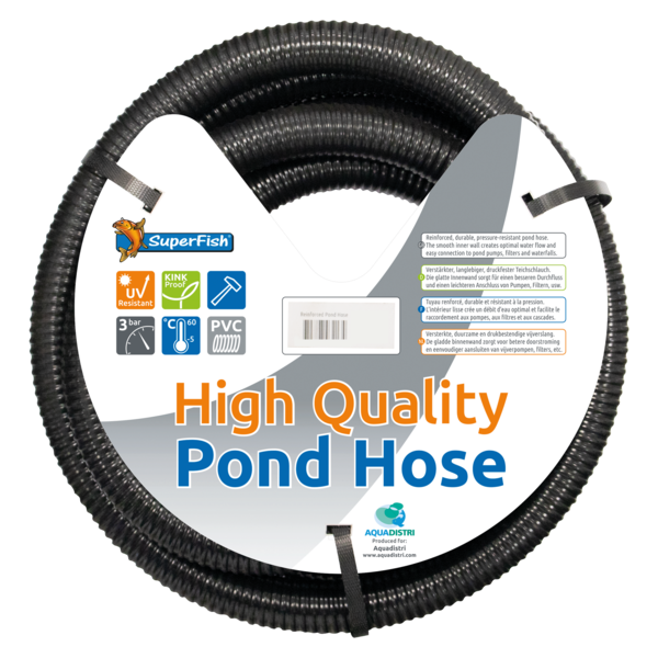 SuperFish reinforced spiral hose 32 mm, 5 meters 08060076 SuperFish