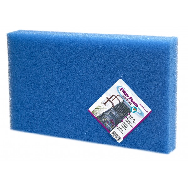Velda VT filter foam blauw 100x50x5 cm 142241 Velda (VT) Vijvertechniek